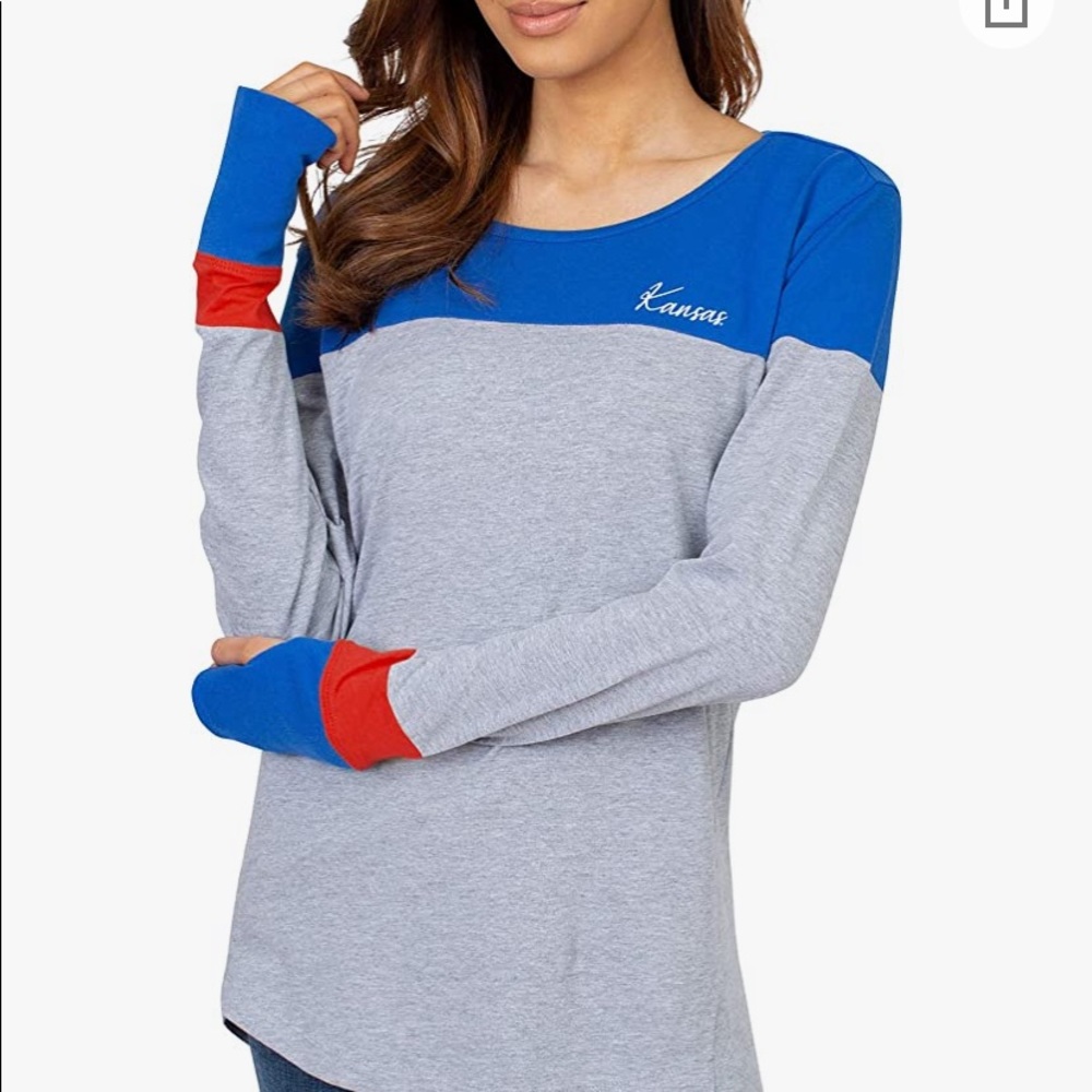 UG Apparel Women's Colorblock L/S Top